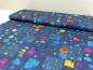 Preview: Patchworkstoff Windham Fabrics Presents dunkelblau mit Karos und Kreisen